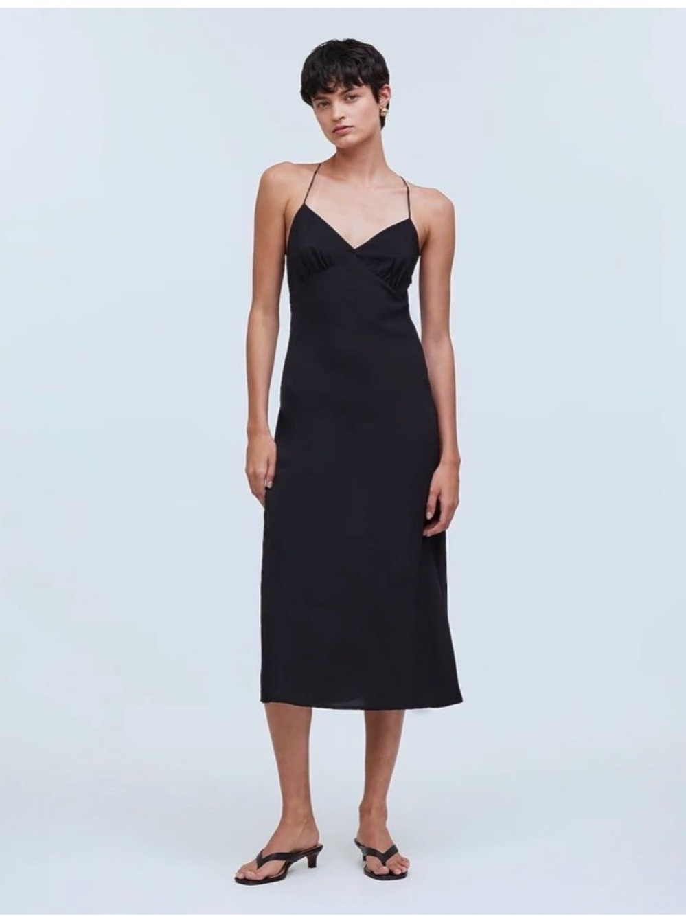 Madewell Layton Midi Slip Dress
